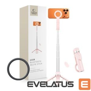 Camera accessory Tech-Protect  Tech-Protect L11S MagSafe Bluetooth Selfie Stick - Pink 