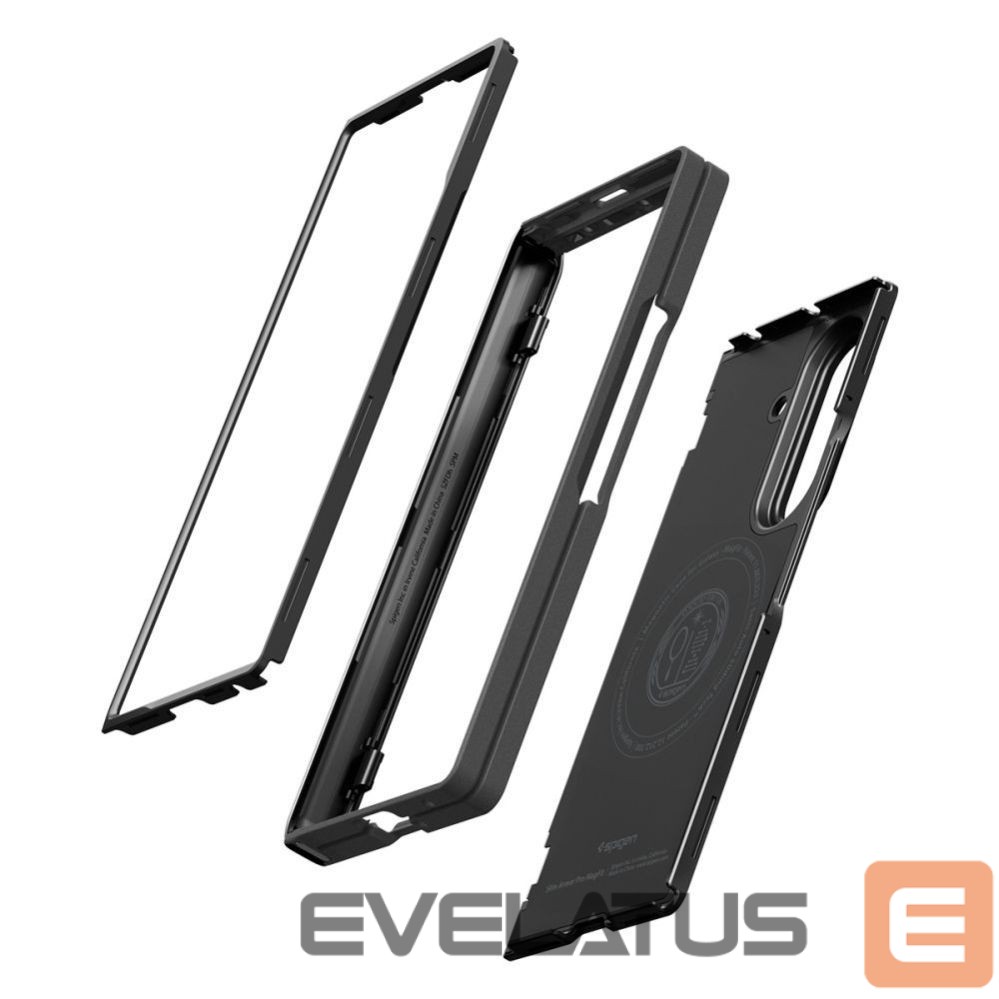 Back panel cover Spigen Spigen Slim Armor Pro Magsafe Case for Samsung Galaxy Z Fold 8 Ultra - Black