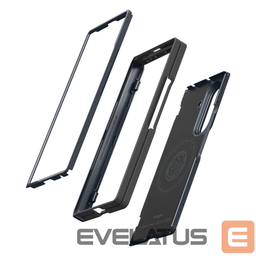 Back panel cover Spigen Spigen Slim Armor Pro Magsafe Case for Samsung Galaxy Z Fold 8 Ultra - Dark Gray