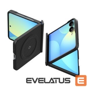 Back panel cover Spigen  Spigen AirSkin Aramid MagFit MagSafe Case for Samsung Galaxy Z Flip 8 - Black 