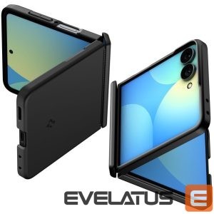 Back panel cover Spigen  Spigen Air Fit Pro Magsafe Case for Samsung Galaxy Z Flip 8 - Black 