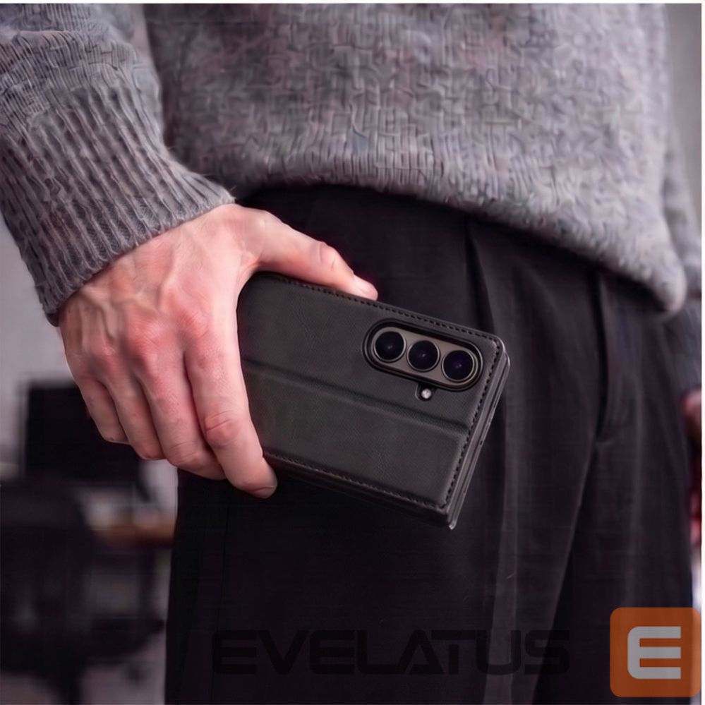 Back panel cover Tech-Protect Tech-Protect Wallet Case for Samsung Galaxy Z Fold 8 Ultra - Black