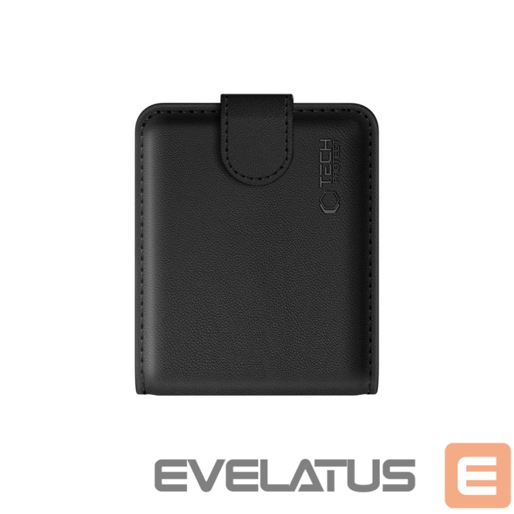 Back panel cover Tech-Protect Tech-Protect Wallet Case for Samsung Galaxy Z Flip 8 - Black