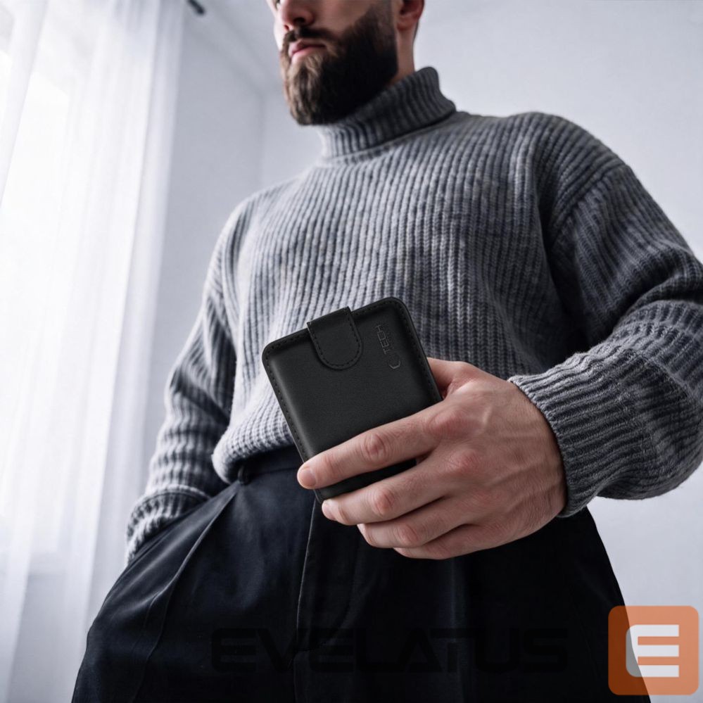 Back panel cover Tech-Protect Tech-Protect Wallet Case for Samsung Galaxy Z Flip 8 - Black