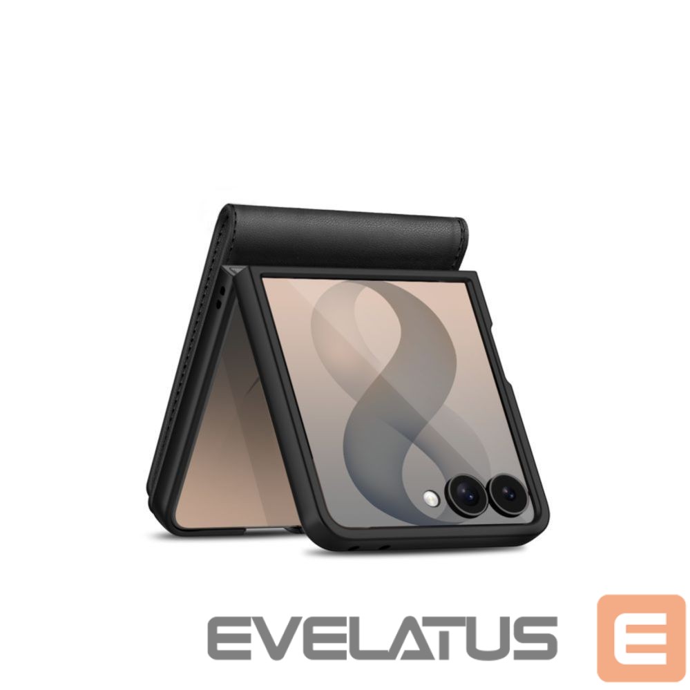 Back panel cover Tech-Protect Tech-Protect Wallet Case for Samsung Galaxy Z Flip 8 - Black
