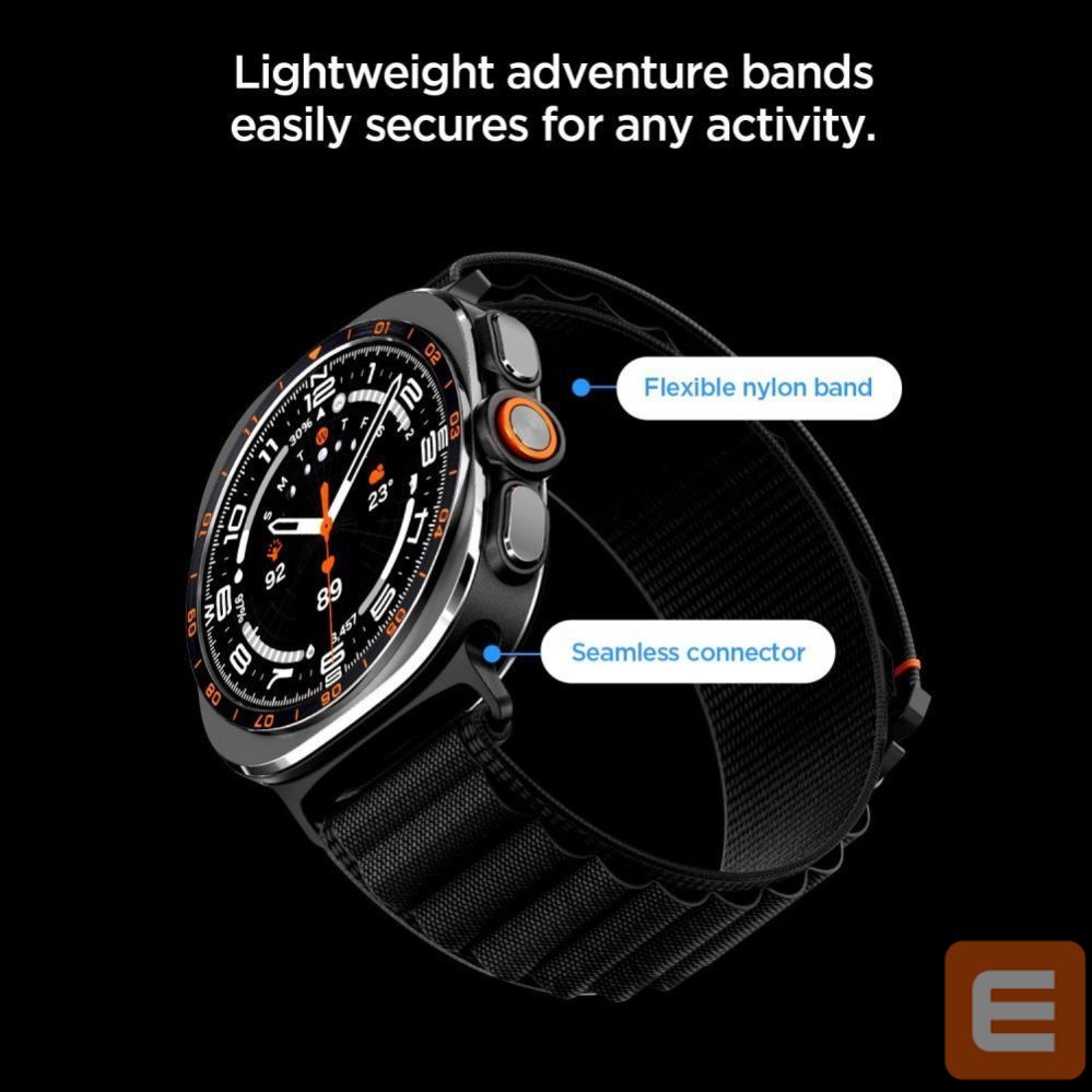 Other Spigen Spigen WBF1 Strap for Samsung Galaxy Watch Ultra 47mm - Black