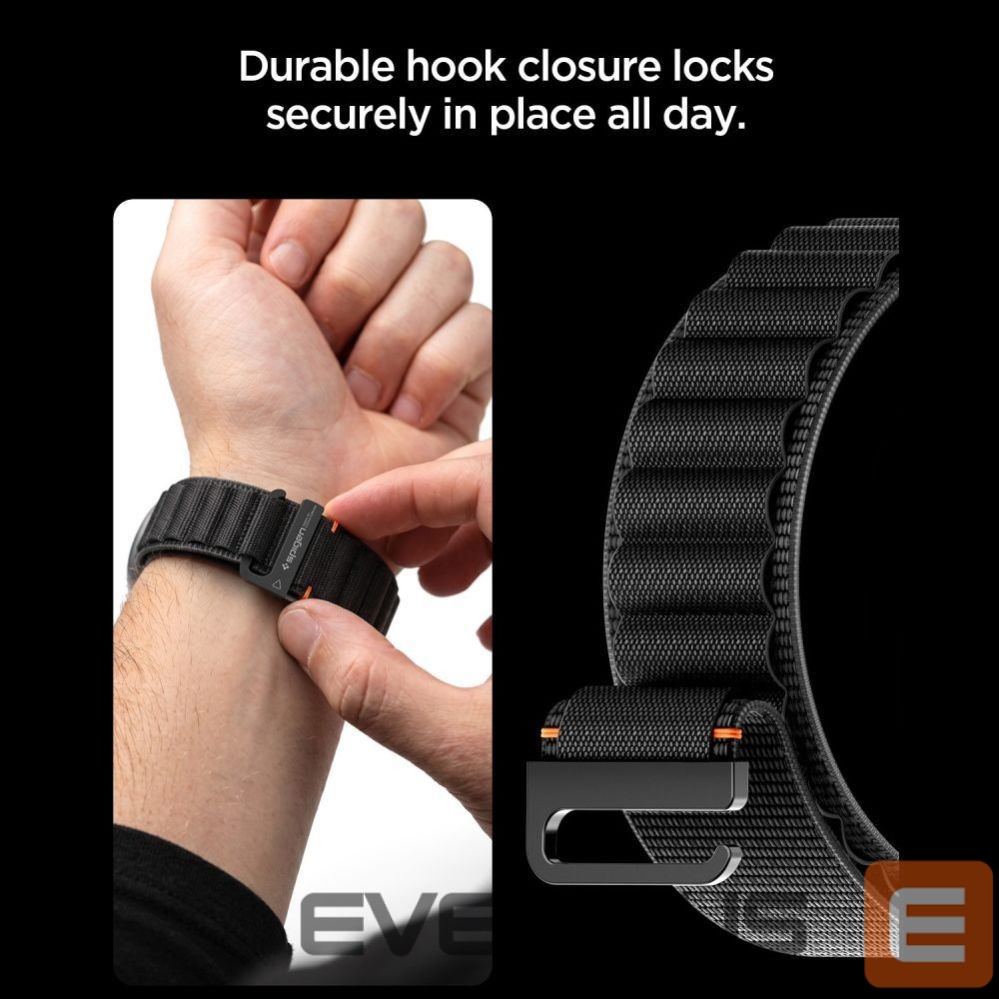 Other Spigen Spigen WBF1 Strap for Samsung Galaxy Watch Ultra 47mm - Black