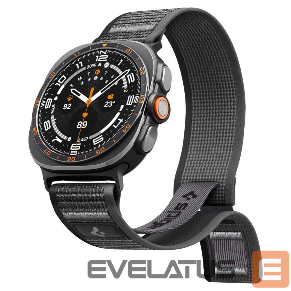 Other Spigen Spigen Athlex Air Strap for Samsung Galaxy Watch Ultra 47mm - Black and Gray