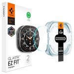 Protective glass Spigen  Spigen Glas.TR EZ Fit AC 2-Pack Tempered Glass for Samsung Galaxy Watch Ultra 47mm 