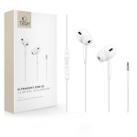 Adapter Tech-Protect  Tech-Protect Ultraboost Core G3 Mini Jack Wired Headphones - White 