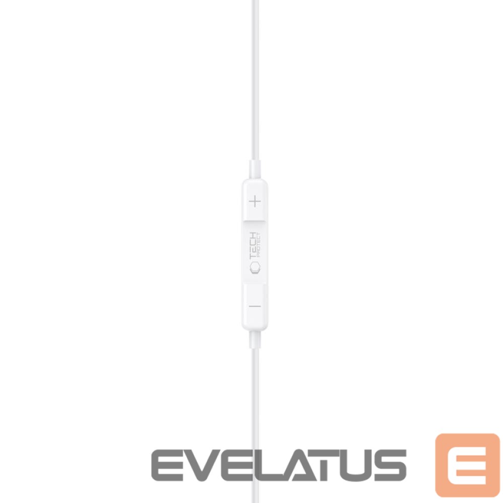 Adapter Tech-Protect Tech-Protect Ultraboost Core G3 Mini Jack Wired Headphones - White