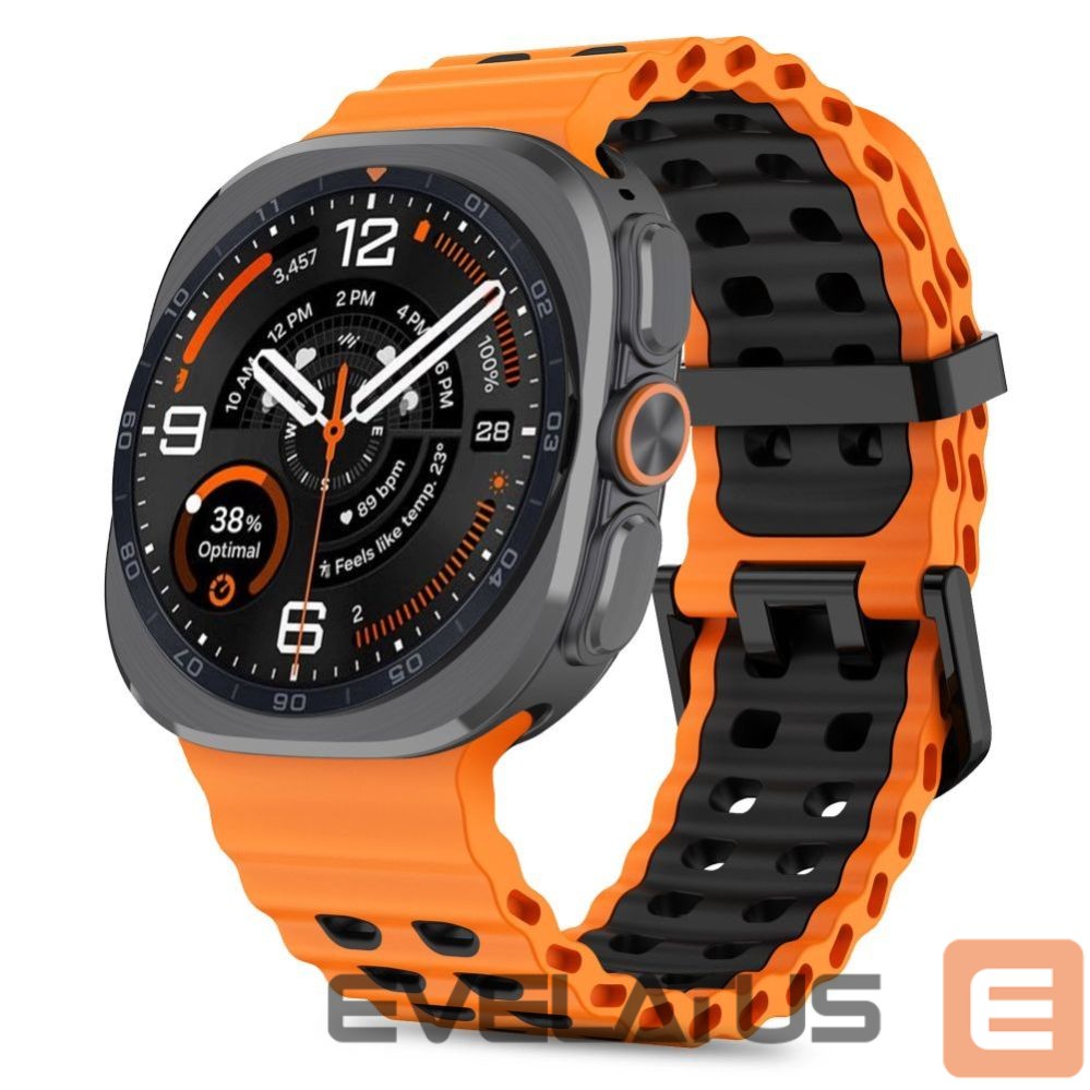 Other Tech-Protect Tech-Protect Iconband Pro for Samsung Galaxy Watch Ultra 47mm - Orange/Black