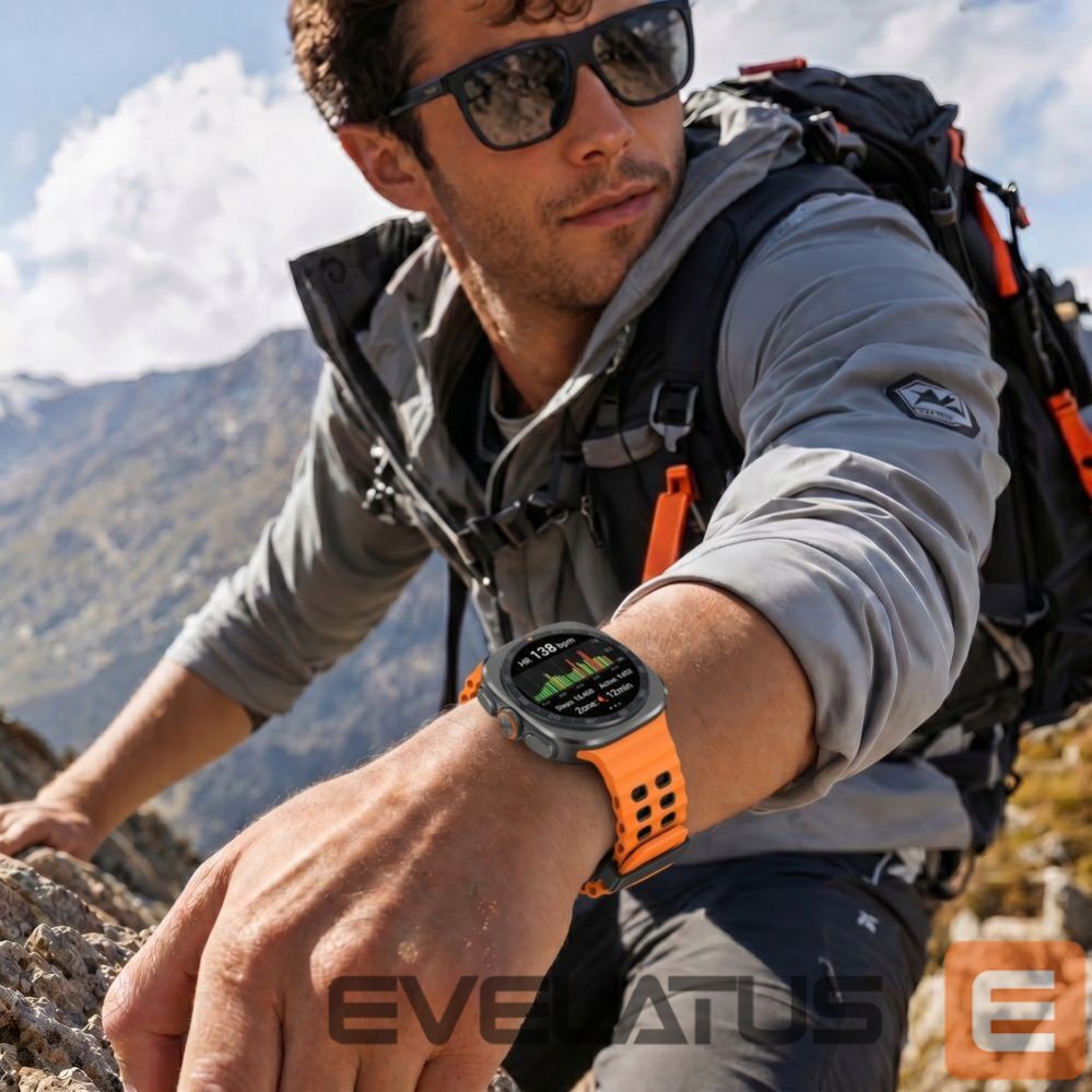 Other Tech-Protect Tech-Protect Iconband Pro for Samsung Galaxy Watch Ultra 47mm - Orange/Black