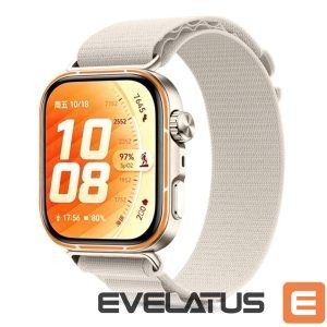 Other Tech-Protect  Tech-Protect Nylon Pro Strap for Huawei Watch Fit 3 / 4 / 4 Pro / 5 / 5 Pro - Beige 