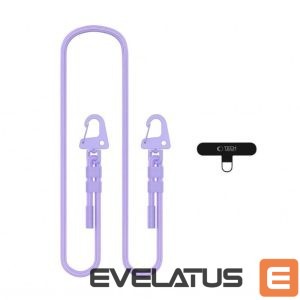 Other Tech-Protect  Tech-Protect C5SD Rope CrossBody Phone Lanyard - Lavender 