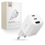 Cable Tech-Protect  Tech-Protect NCA100W-GaN 3-Port PD 3.2 100W / QC3.0 Wall Charger - White 