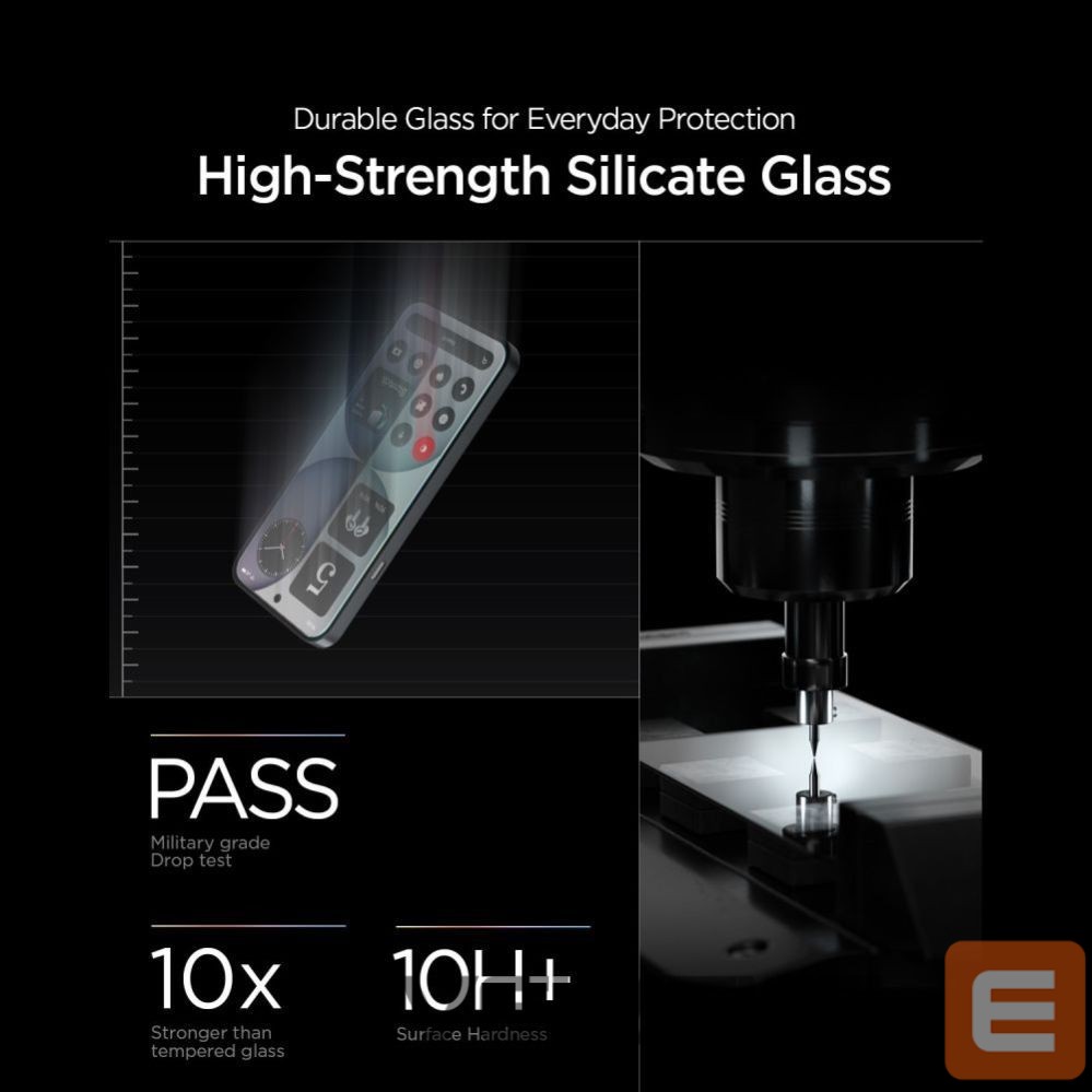 Protective glass Spigen Spigen Glas.tR EZ Fit Pro 2-Pack Tempered Glass for Nothing Phone 4A