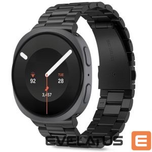 Charger Tech-Protect  Tech-Protect Stainless Steel Bracelet for Samsung Galaxy Watch 40/44/46 mm - Black 