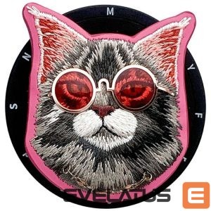 Selfie monopods and holders Nimmy  Nimmy Cool&Cute 2.0 Cat Magnetic Phone Holder - Pink 