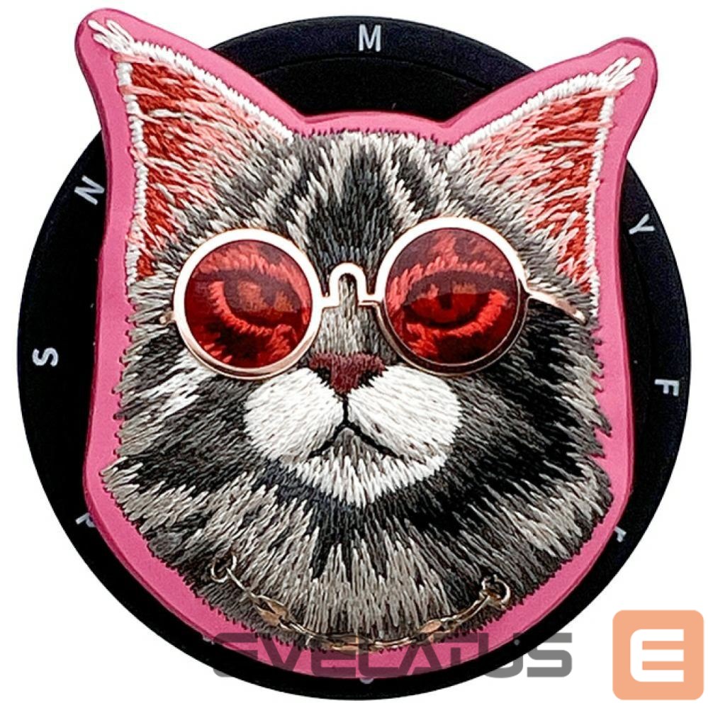 Selfie monopods and holders Nimmy Nimmy Cool&Cute 2.0 Cat Magnetic Phone Holder - Pink