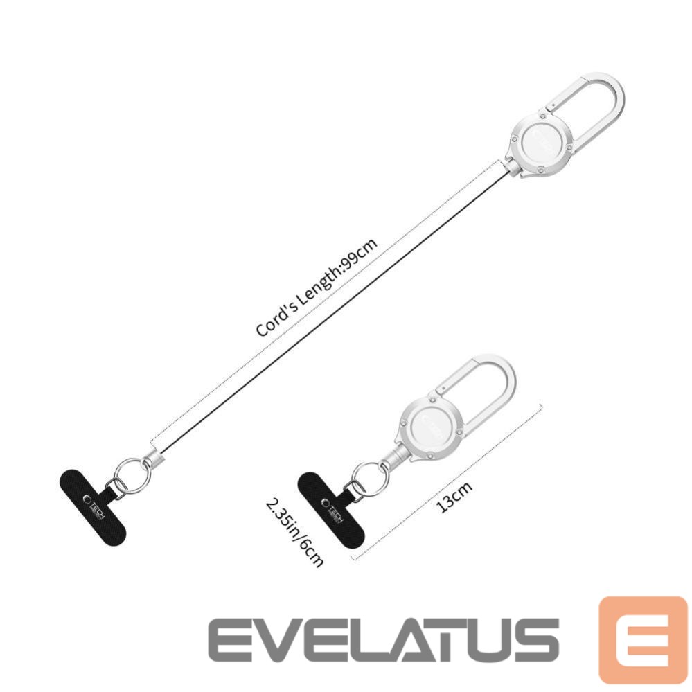 Selfie monopods and holders Tech-Protect Tech-Protect ATH02 UrbanLoop Holder - Silver