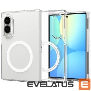 Back panel cover Spigen  Spigen AirSkin MagFit MagSafe Case for Samsung Galaxy Z Fold 8 - Clear and White 