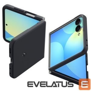 Back panel cover Spigen  Spigen Nano Pop MagSafe Case for Samsung Galaxy Z Flip 8 - Black and Gray 