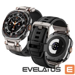 Other Spigen  Spigen DuraPro Armor Samsung Galaxy Watch Ultra 47mm Strap - Black 