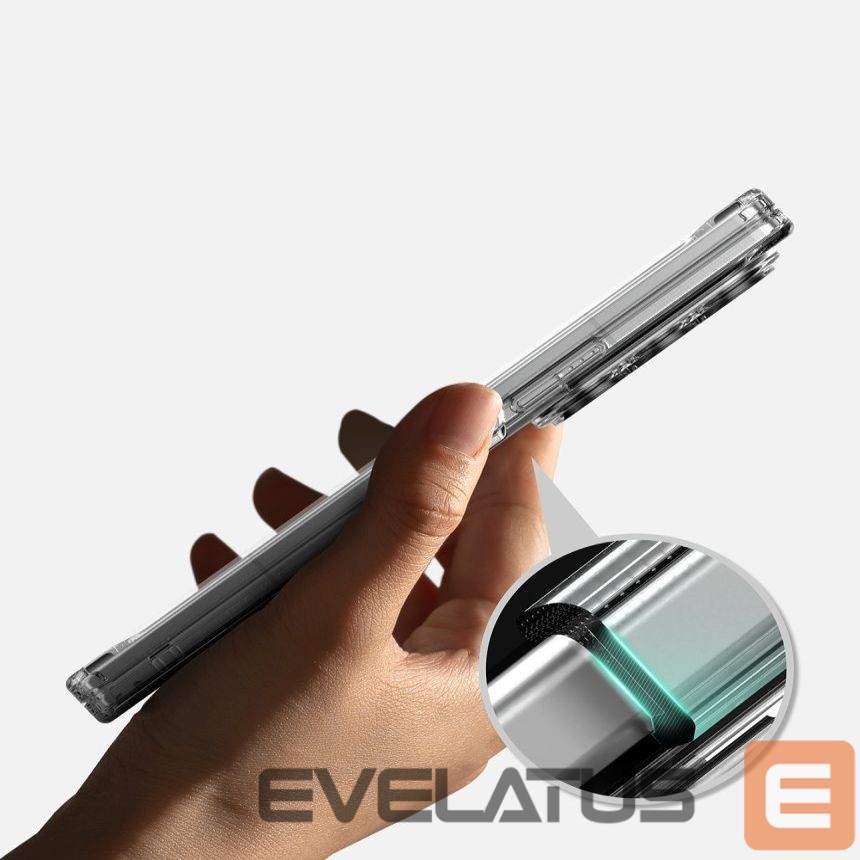 Back panel cover Ringke Ringke Fusion Magnetic Magsafe Case for Samsung Galaxy Z Fold 8 Ultra - Clear