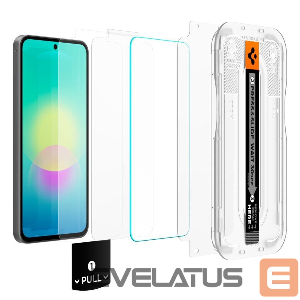 Protective glass Spigen Spigen Glas.tR EZ Fit 2-Pack Tempered Glass for Samsung Galaxy A27 5G