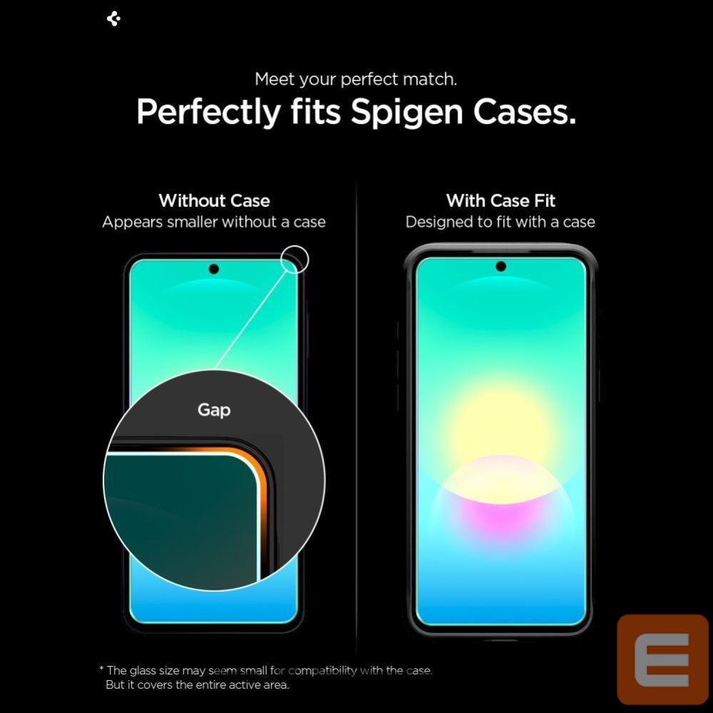 Protective glass Spigen Spigen Glas.tR EZ Fit 2-Pack Tempered Glass for Samsung Galaxy A27 5G