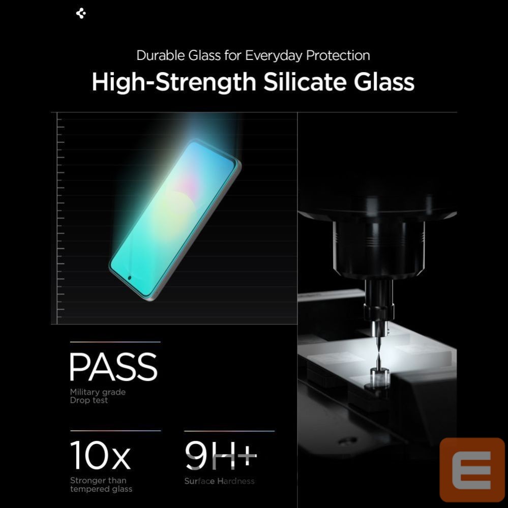 Protective glass Spigen Spigen Glas.tR EZ Fit 2-Pack Tempered Glass for Samsung Galaxy A27 5G