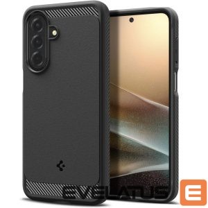 Back panel cover Spigen  Spigen Rugged Armor Case for Samsung Galaxy A27 5G - Matte Black 