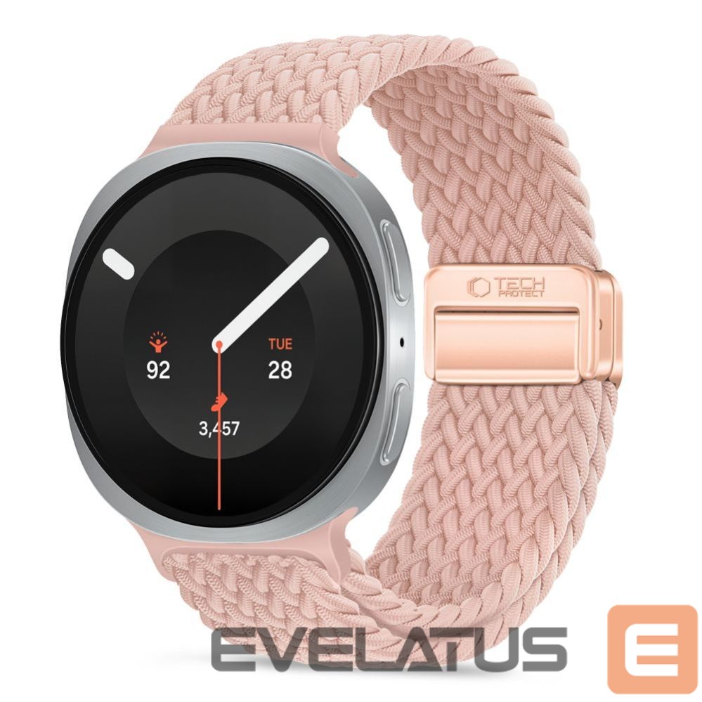 Other Tech-Protect Tech-Protect NylonMag Strap for Samsung Galaxy Watch 40/44/46mm - Pink