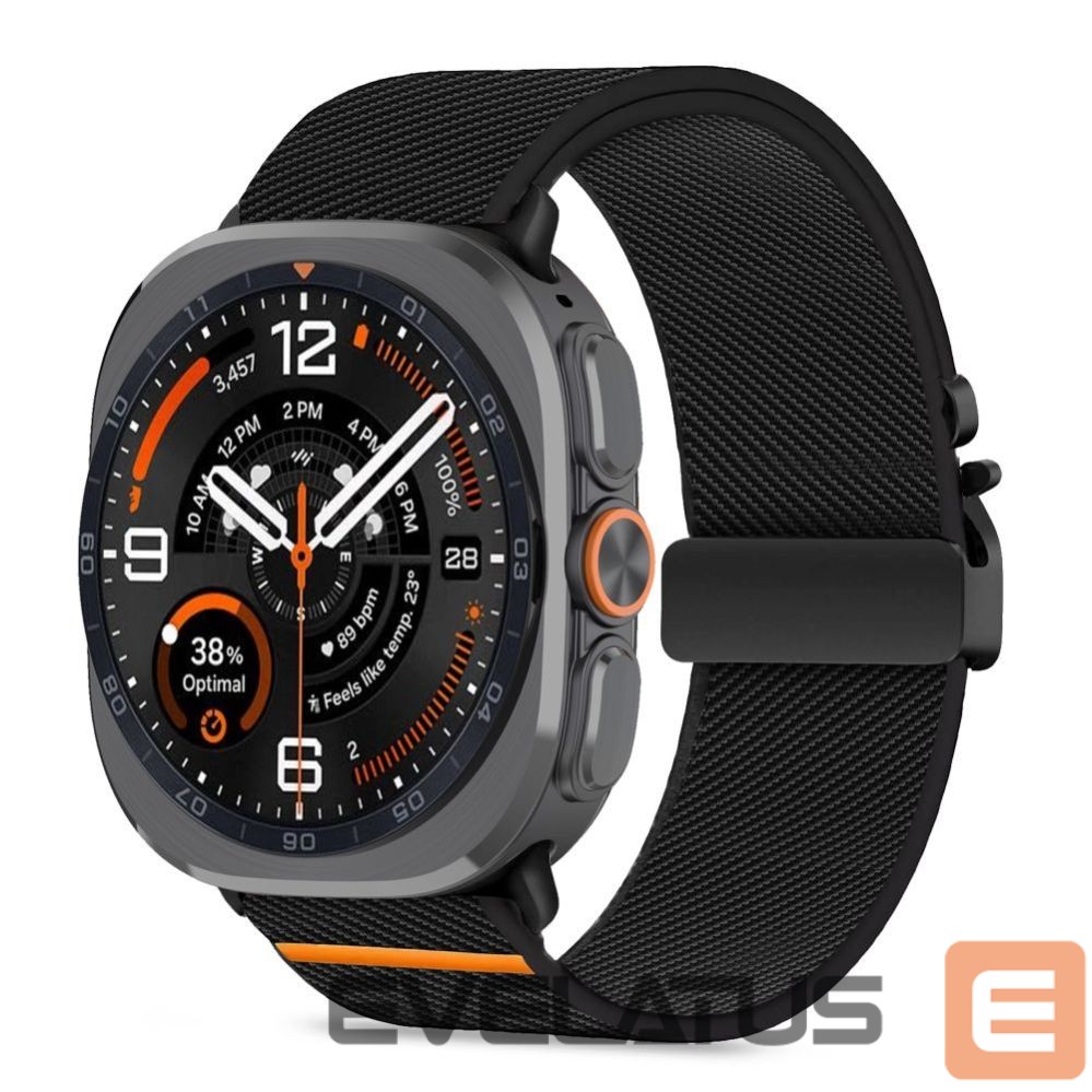 Other Tech-Protect Tech-Protect Nylon Clasp for Samsung Galaxy Watch Ultra 47mm - Black