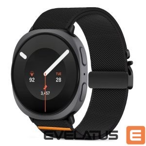 Other Tech-Protect  Tech-Protect Nylon Clasp Strap for Samsung Galaxy Watch 40/44/46 mm - Black 