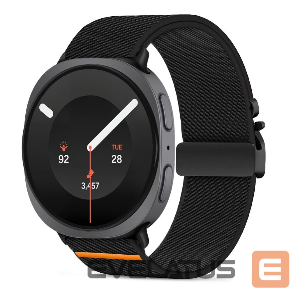 Other Tech-Protect Tech-Protect Nylon Clasp Strap for Samsung Galaxy Watch 40/44/46 mm - Black