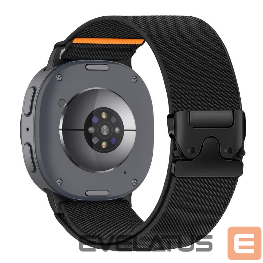 Other Tech-Protect Tech-Protect Nylon Clasp Strap for Samsung Galaxy Watch 40/44/46 mm - Black