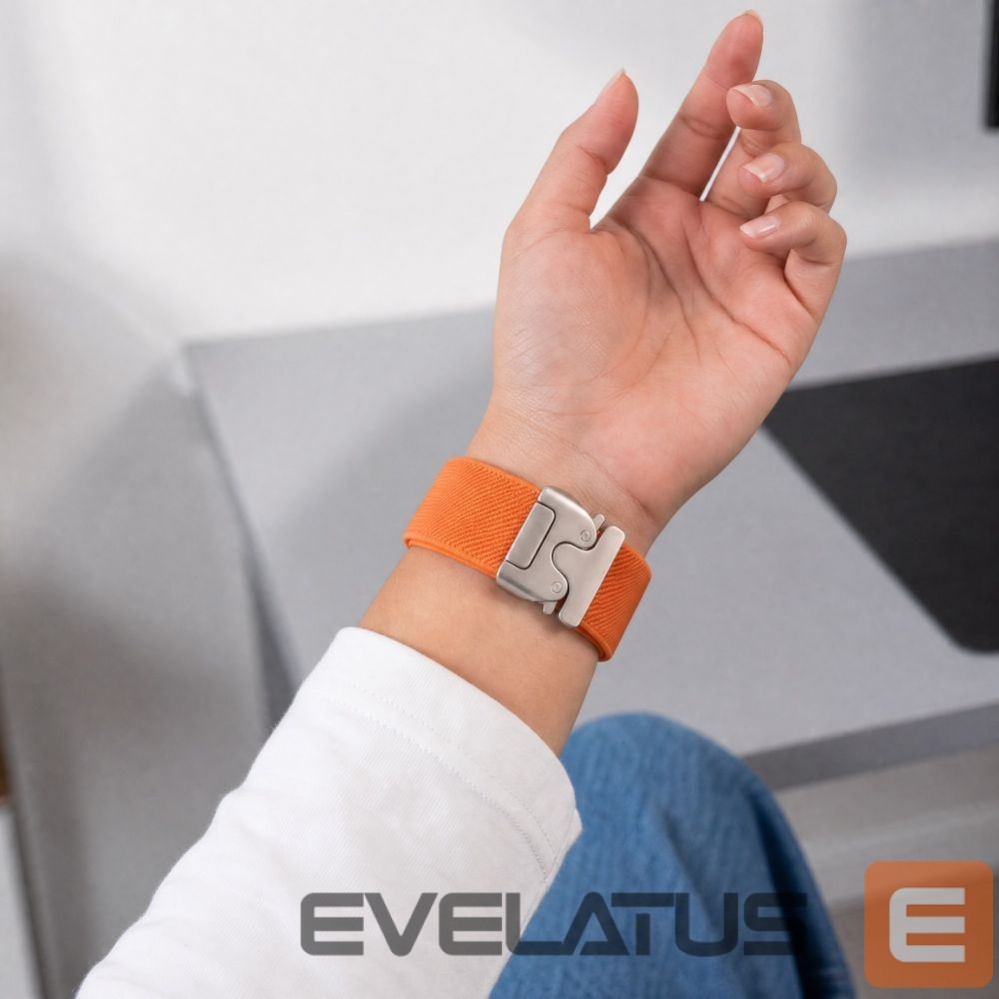 Other Tech-Protect Tech-Protect Nylon Clasp Strap for Samsung Galaxy Watch 40/44/46 mm - Orange