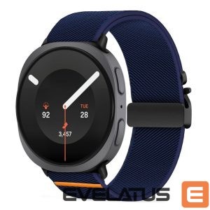 Other Tech-Protect  Tech-Protect Nylon Clasp Strap for Samsung Galaxy Watch 40/44/46 mm - Navy Blue 