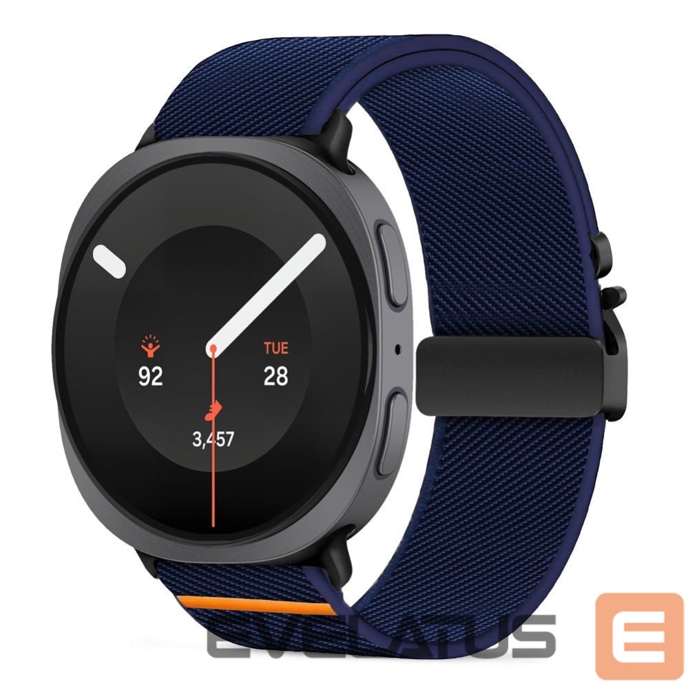 Other Tech-Protect Tech-Protect Nylon Clasp Strap for Samsung Galaxy Watch 40/44/46 mm - Navy Blue