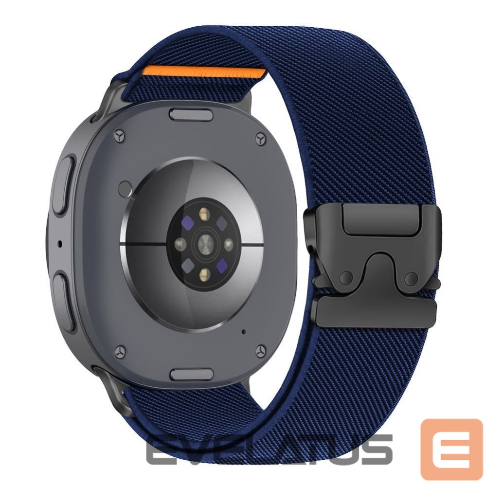 Other Tech-Protect Tech-Protect Nylon Clasp Strap for Samsung Galaxy Watch 40/44/46 mm - Navy Blue
