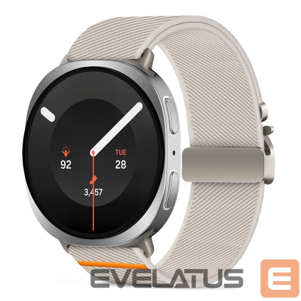 Other Tech-Protect Tech-Protect Nylon Clasp Strap for Samsung Galaxy Watch 40/44/46 mm - Beige