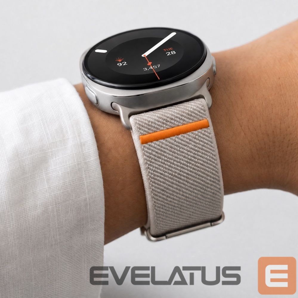Other Tech-Protect Tech-Protect Nylon Clasp Strap for Samsung Galaxy Watch 40/44/46 mm - Beige