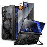 Back panel cover Supcase  Supcase UB Aero MagSafe 2-Set Case for Samsung Galaxy Z Fold 8 Ultra - Black 