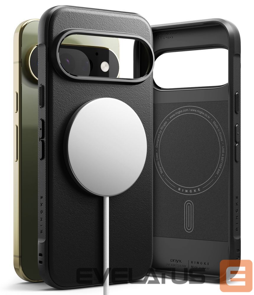 Back panel cover Ringke Ringke Onyx Magsafe Case for Google Pixel 11 Pro - Black