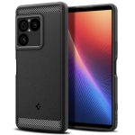 Back panel cover Spigen  Spigen Rugged Armor Case for Sony Xperia 1 VIII - Matte Black 