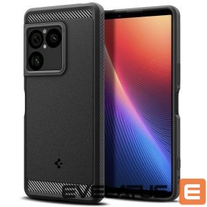 Back panel cover Spigen  Spigen Rugged Armor Case for Sony Xperia 1 VIII - Matte Black 