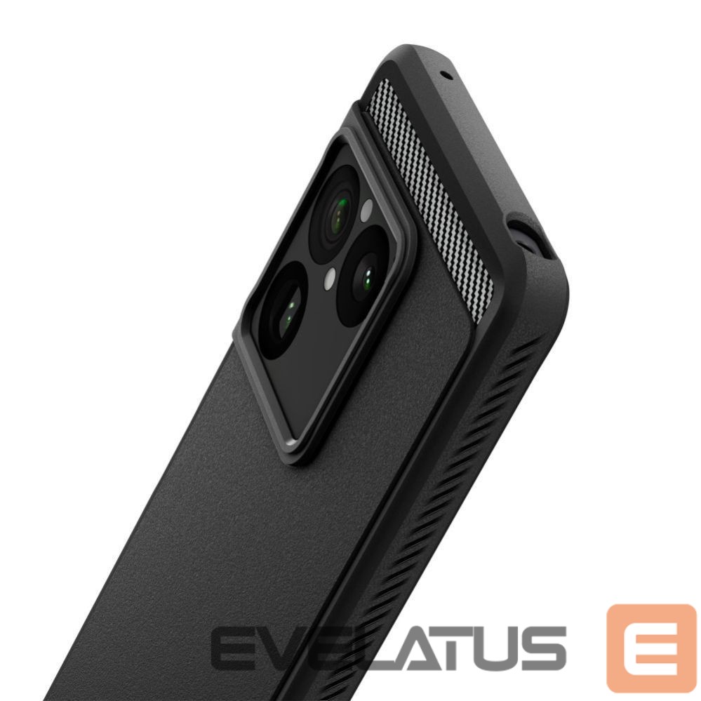 Back panel cover Spigen Spigen Rugged Armor Case for Sony Xperia 1 VIII - Matte Black