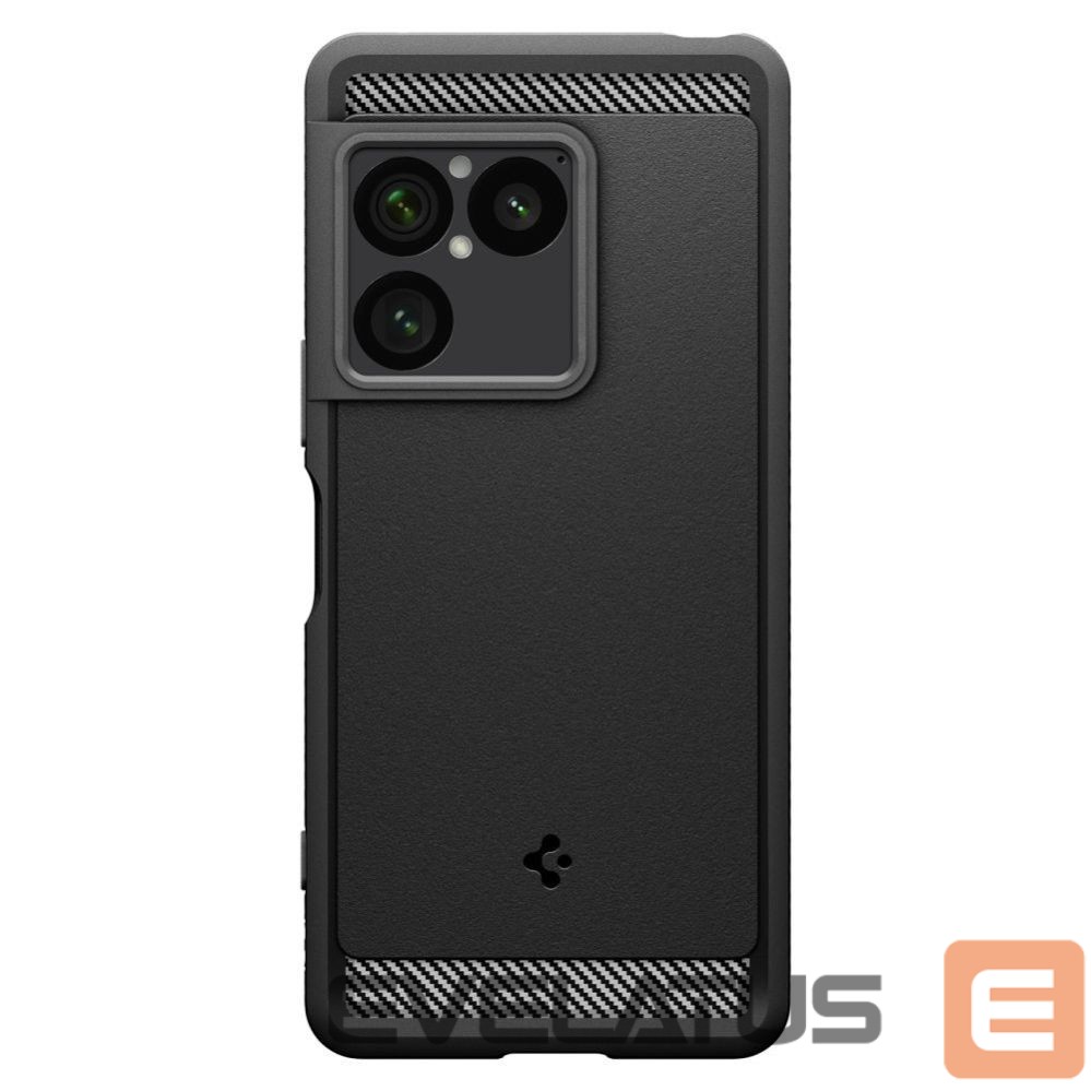 Back panel cover Spigen Spigen Rugged Armor Case for Sony Xperia 1 VIII - Matte Black